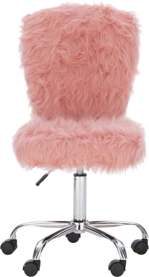Linon Langford Blush Office Chair-1