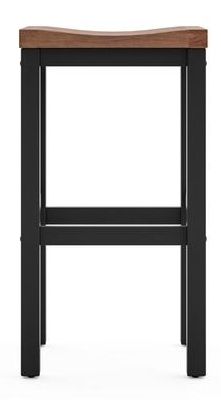 homestyles® General Line Black/Oak Bar Stool-0