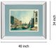 Classy Living Antonia Canaletto The Grand Canal, Venice The Rialto Bridge 34" Wall Art-2