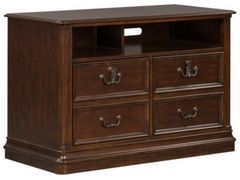Liberty Furniture Brayton Manor Cognac Jr Executive Media Lateral File