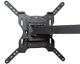 SunBriteTV® Black Dual Arm Articulating Outdoor Weatherproof Mount-5