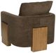 Signature Design by Ashley® Dairlett Brown Accent Chair-3