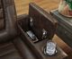 Signature Design by Ashley® Game Zone Bark Power Reclining Loveseat with Console-2