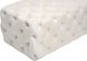 TOV Furniture Kaylee Cream Velvet Ottoman-3