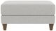 Flexsteel® Westside Silver Glacier Cocktail Ottoman-1