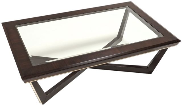 Michael Amini® Belmont Place Espresso Cocktail Table-3