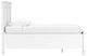 Signature Design by Ashley® Fortman White Twin Panel Storage Bed-4