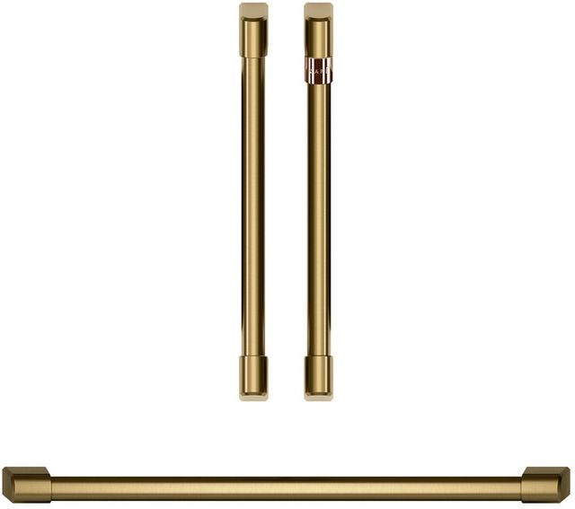 Café™ Brushed Brass Wall Oven Handle Kit-0