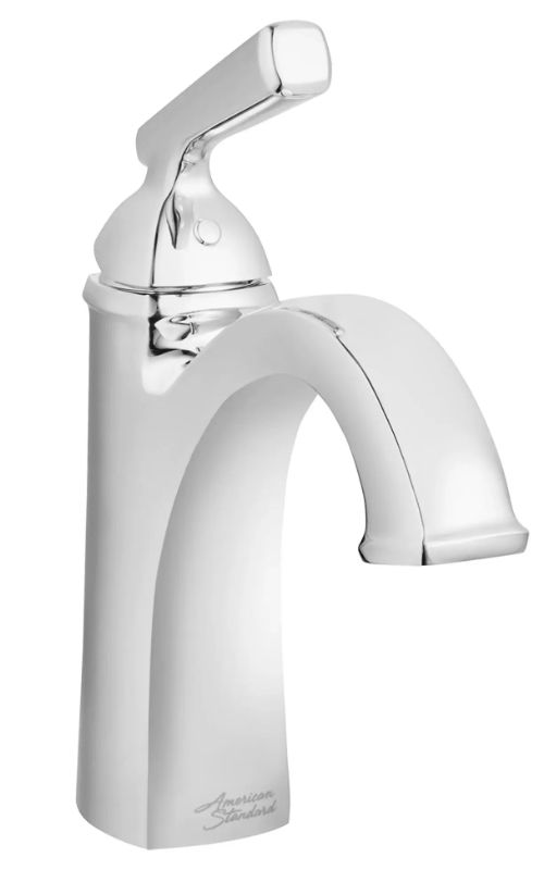 American Standard Edgemere® Polished Chrome Single Hole Single-Handle Bathroom Faucet with Lever Handle-0