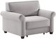 Luonto® Furniture Casey Rene/Walnut Sleeper Chair-2