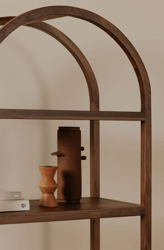 Moe's Home Collection Eero Walnut Bookcase-4