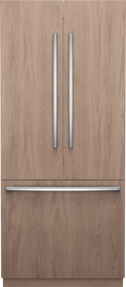 Bosch Benchmark® Series 36" 20.1 Cu. Ft. Panel Ready Built-In French Door Refrigerator with Softclose® Flat Hinge-0