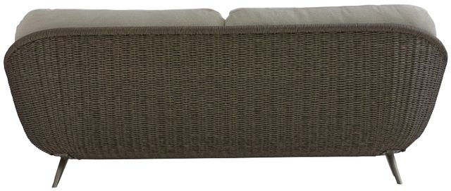 Bernhardt Santa Monica Bernhardt Exteriors Pebble/White Fabric/Woven Outdoor Sofa-3