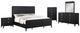 Coaster® Brookmead 5-Piece Black Eastern King Panel Bedroom Set-0