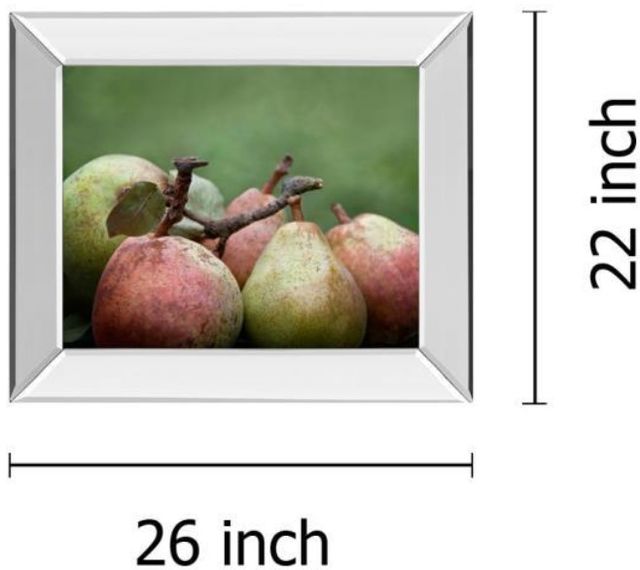 Classy Living Rachel Perry Comice Pear Il 22" Wall Art-2