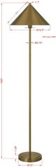 Forty West Allura Gold Floor Lamp-1
