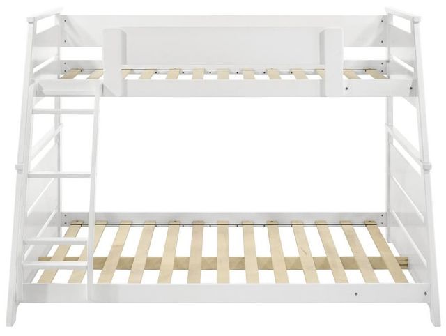 Coaster® Holden White Twin/Full Bunk Bed-4