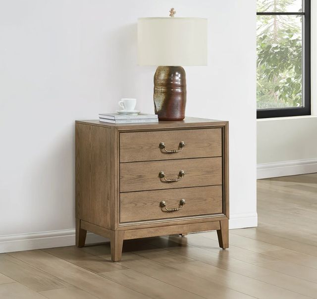 Flexsteel® Arlington Warm Oak 3-Drawer Nightstand-1