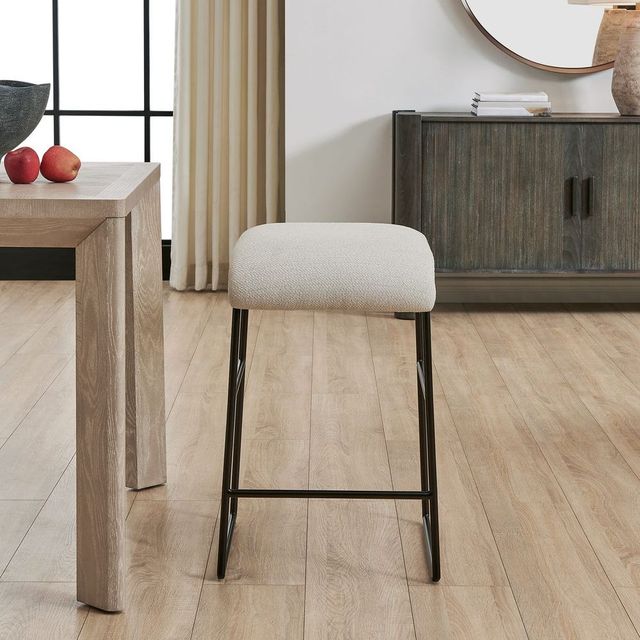 Uttermost® Arcane Ecru Counter Stool-1