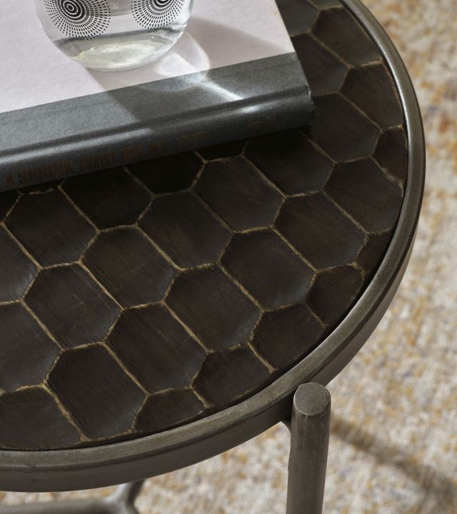 Signature Design by Ashley® Doraley Grayish Brown End Table-1