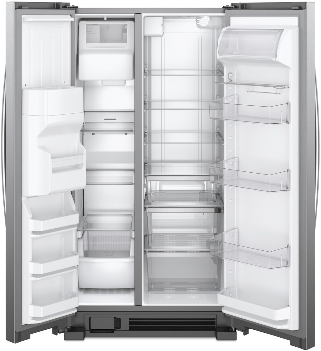 Whirlpool 33" 21.4 Cu. Ft. Fingerprint Resistant Stainless Steel Side-by-Side Refrigerator - Thumbnail 5