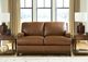 Signature Design by Ashley® Saonara Amber Loveseat-1