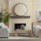 Crestview Collection Hughes 2 Gold Wall Mirror-1