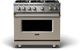 Viking® 5 Series 36" Nantucket and Stainless Steel Freestanding Gas Range-0