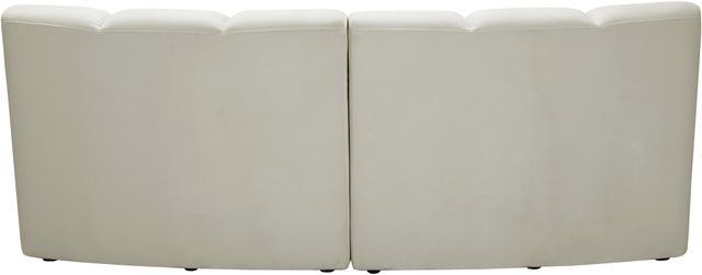 Meridian Furniture Infinity 2-Piece Cream Velvet Modular Sectional-2