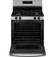 GE® 400 Series 30" Stainless Steel Freestanding Gas Range-2