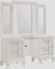 Elements International Twenty Nine White Vanity Mirror-1