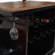 Jofran Inc. Glory Days Black/Brown/Red Woody Vintage Bar-5