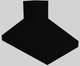 Vent-A-Hood® 48" Black Euro-Style Island Range Hood-3
