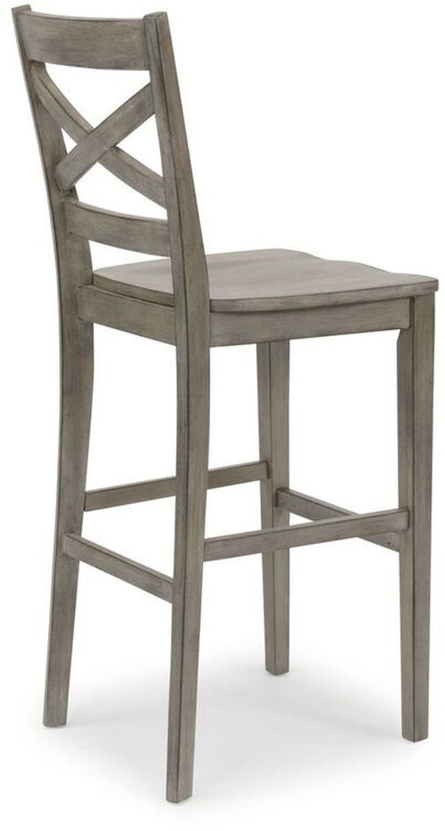 homestyles® Mountain Lodge Gray Bar Stool-3