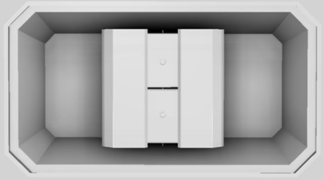 Vent-A-Hood® Designer Series 54" Stainless Steel Island Range Hood-2