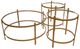 Signature Design by Ashley® Pearlox 3-Piece Glass Top Occasional Table Set with Gold Base-0