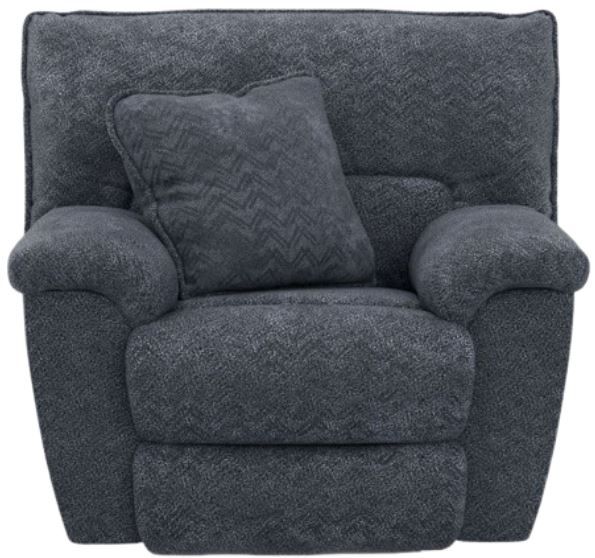 Catnapper® Paxon Smoke Power Headrest Deep Seat Lay Flat Recliner-1