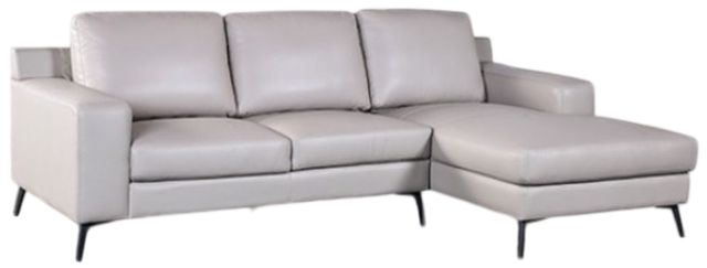 Furniture of America® Stordal Light Gray Sectional with Right Chaise-0