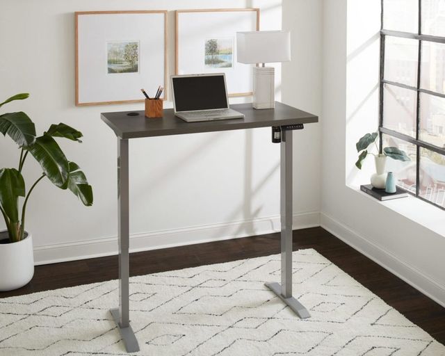 Martin Furniture Gray Electric Sit/Stand Desk-3