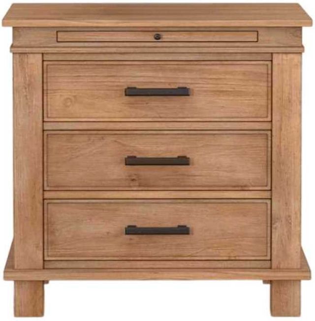 A-America® Glacier Point Golden Java Nightstand-0