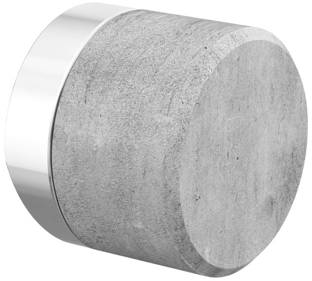 Brizo Odin® Polished Chrome Kitchen Faucet Concrete Knob Handle Kit-0