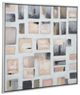 A & B Home Gray/Pink Cornerstone Hand Painted Wall Art-0