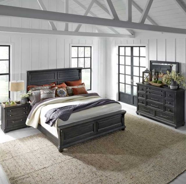 Liberty Furniture Harvest Home 4-Piece Chalkboard Panel Bedroom Set-0
