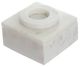 A & B Home White Marble Box-0