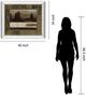 Classy Living Roxi Gray Quiet Forest Wall Art-2