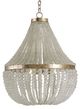 Currey & Company Chanteuse Silver Granello Chandelier-0