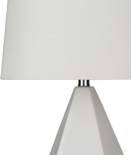 Surya Enigma White Table Lamp-1