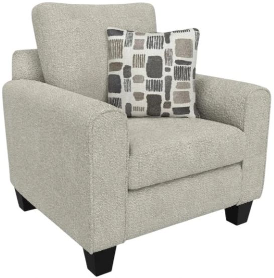 Corinthian Furniture Pompei Pearl Accent Chair-0