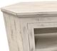 Vintage Furniture Corner Console with Glass Door-2