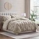 Sleeptone® 7-Piece Linen California King Pinch Pleat Bed in a Bag-1